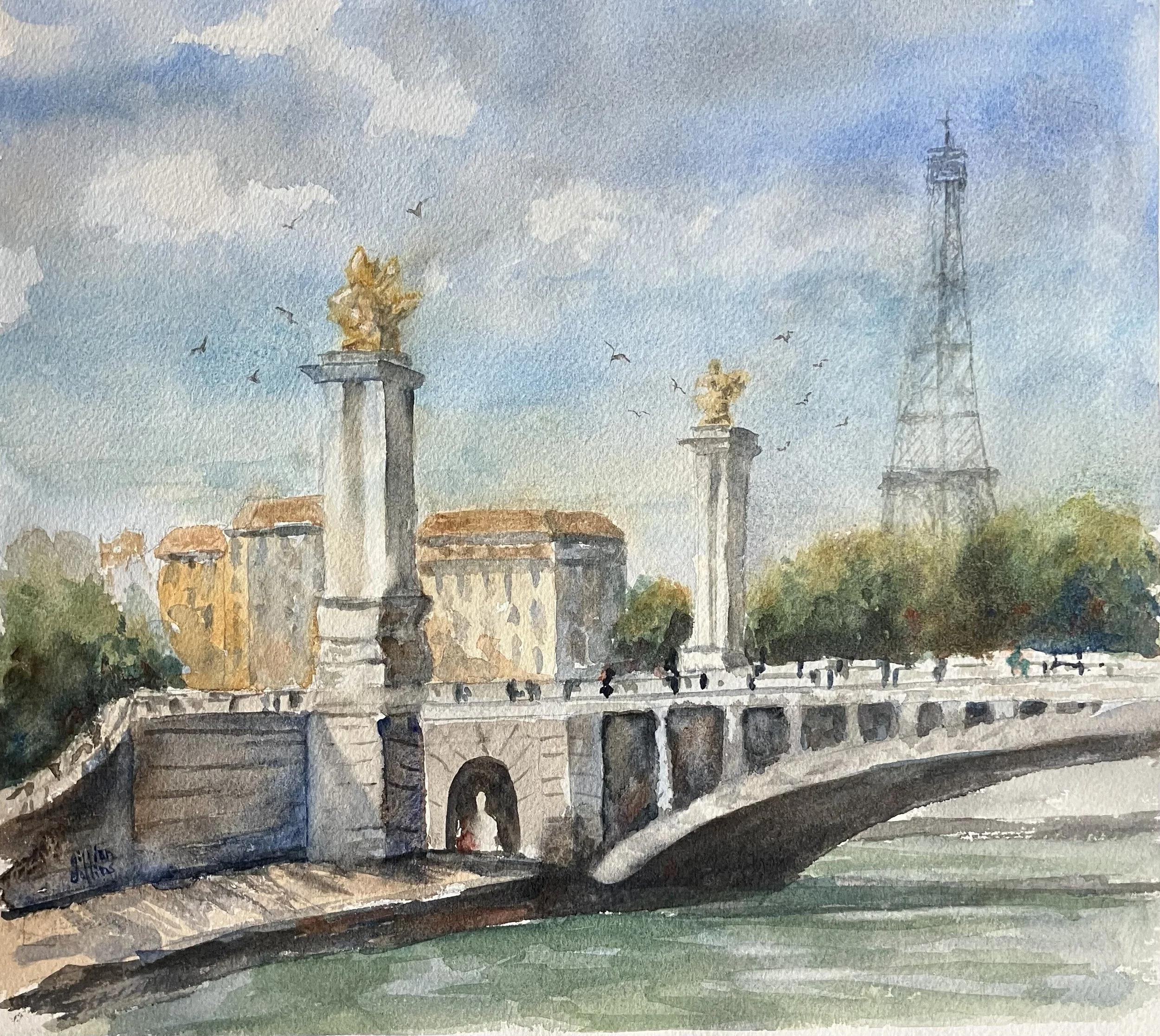 Pont Alexandre III Bridge, Paris