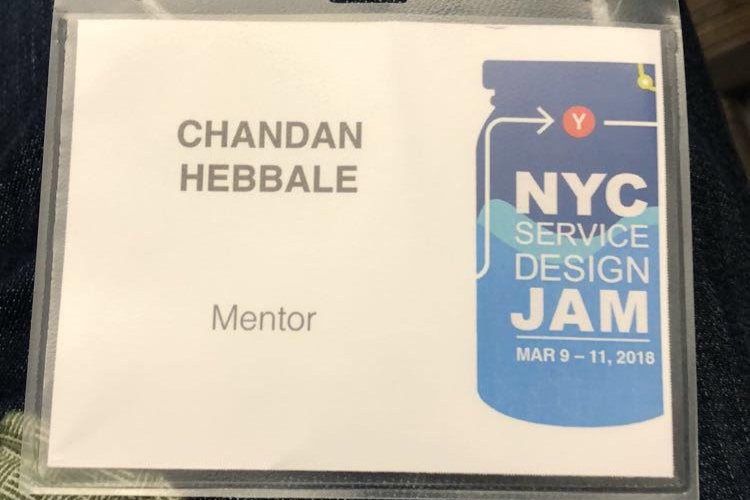 my service design mentor badge