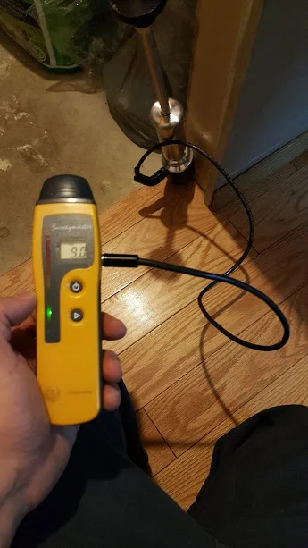 Hardwood Floor Drying