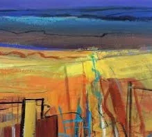 Maggie Robinson Maggie is both an artist and musician, having grown up in a house filled with music and dance, later specialising on the piano and viola and played chamber music in string quartets. Diane’s painting work is informed by her musical life, as seen in the titles of many of her works. She has exhibited with the Society of Women Artists in Westminster and the Mall Galleries for many years and the Royal Society of British Artists annual exhibition also in the Mall Galleries. “For me it is all about looking, learning, studying and practising. I have been on many courses and studied with some renowned tutors but I seriously needed to find my own path, make my own mistakes, struggle through the frustrations, and seek out the relevant information and inspiration as it was required and I have been on this journey for many years. I continually strive to create each piece of work with that indefinable ‘Maggie’ expression that I hope gives life to each piece created in ‘The music of the landscape’."