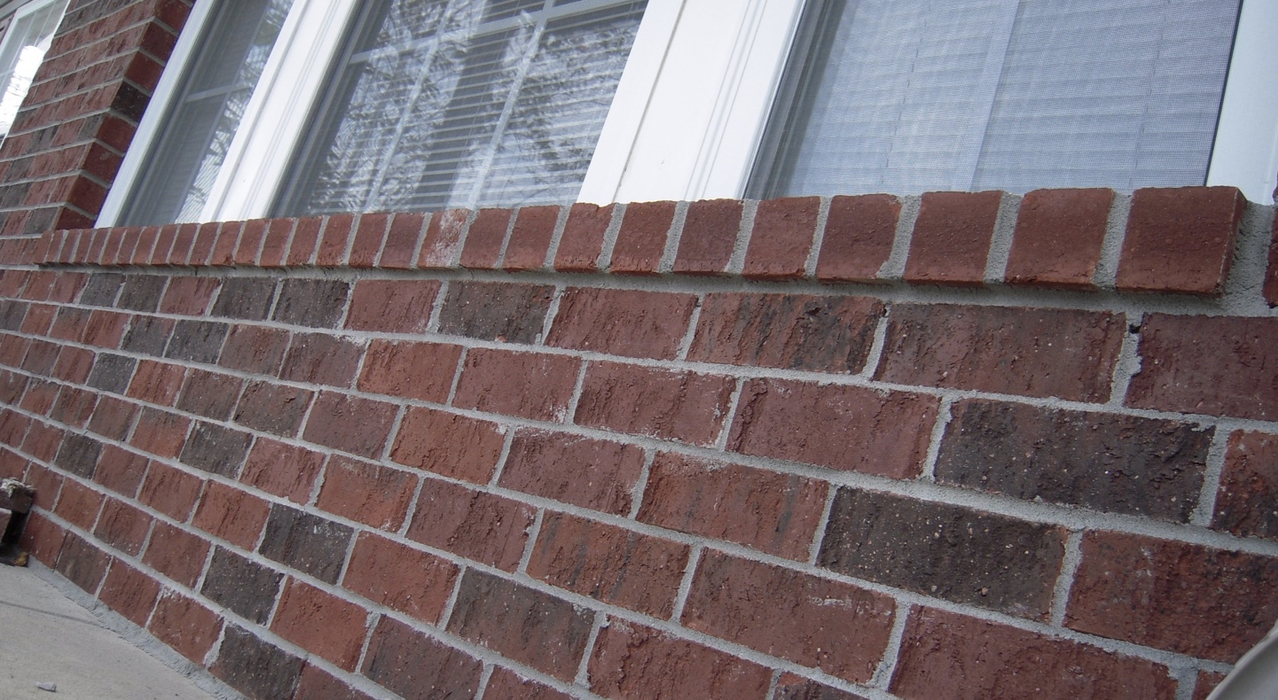 Brick Veneer Exterior Without Observable Defects to Lay Person