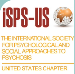 iSPS-US Logo with world globe, The international Society for Psychological and Social approaches to Psychosis United States Chapter