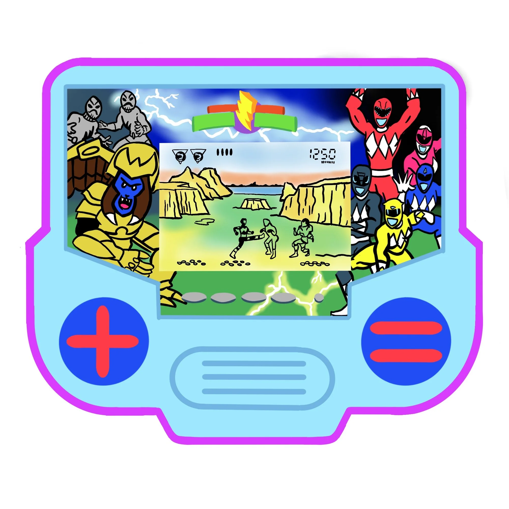 Power Rangers Tiger Electronic