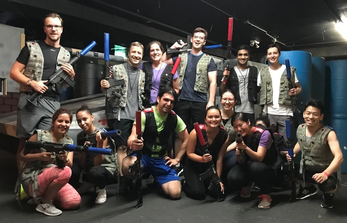 Ok, so the Griesemer Lab trounced us at laser tag in Lab Battle 2018. We will get that trophy next year (… and we support Everytown.)