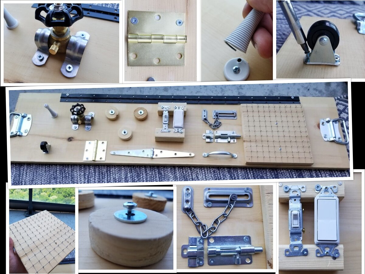 Fidget Board - A woodworking project