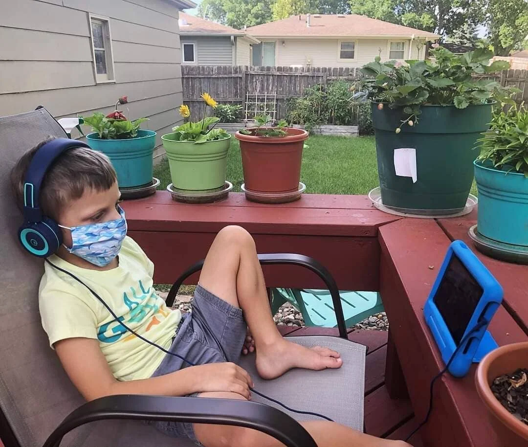 What an awesome idea! Children can adapt to things quickly, sometimes even faster than adults. π―π€π·
Repost from @ Leland Michael on Facebook-
"For parents worried their kids won’t be able to wear masks for long periods of time this Fall