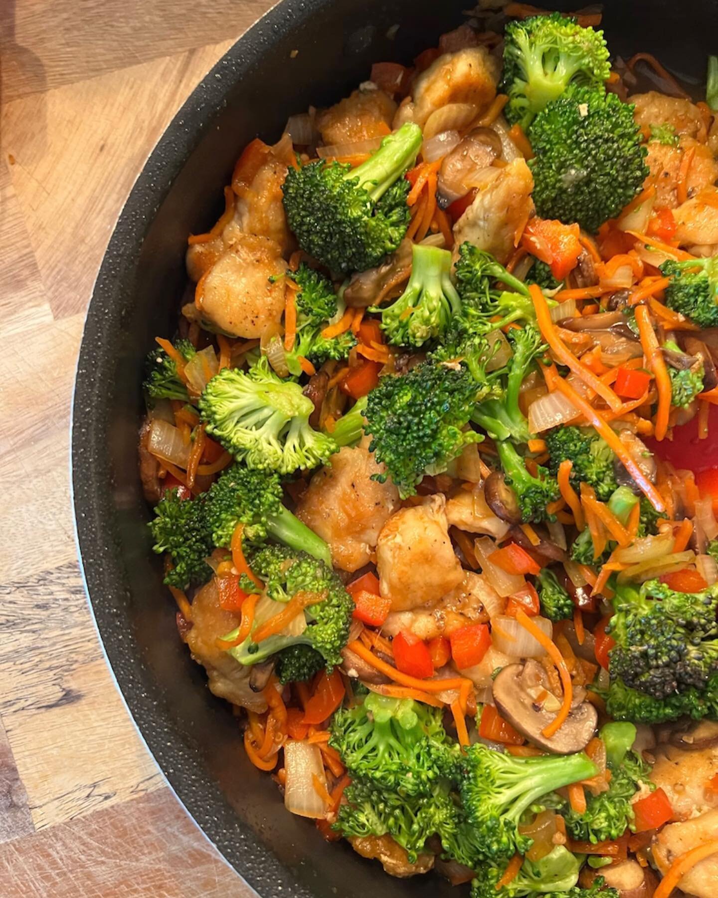 Low carb Stirfry loaded with Veggies 🥦