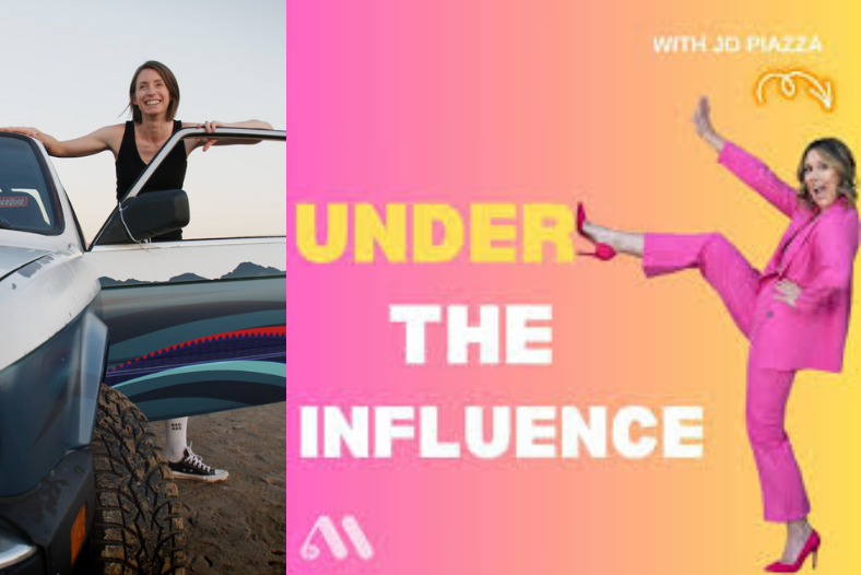 Your Mom Races Rally book author Kelly Conroy is a guest on Under The Influence podcast with Jo Piazza.