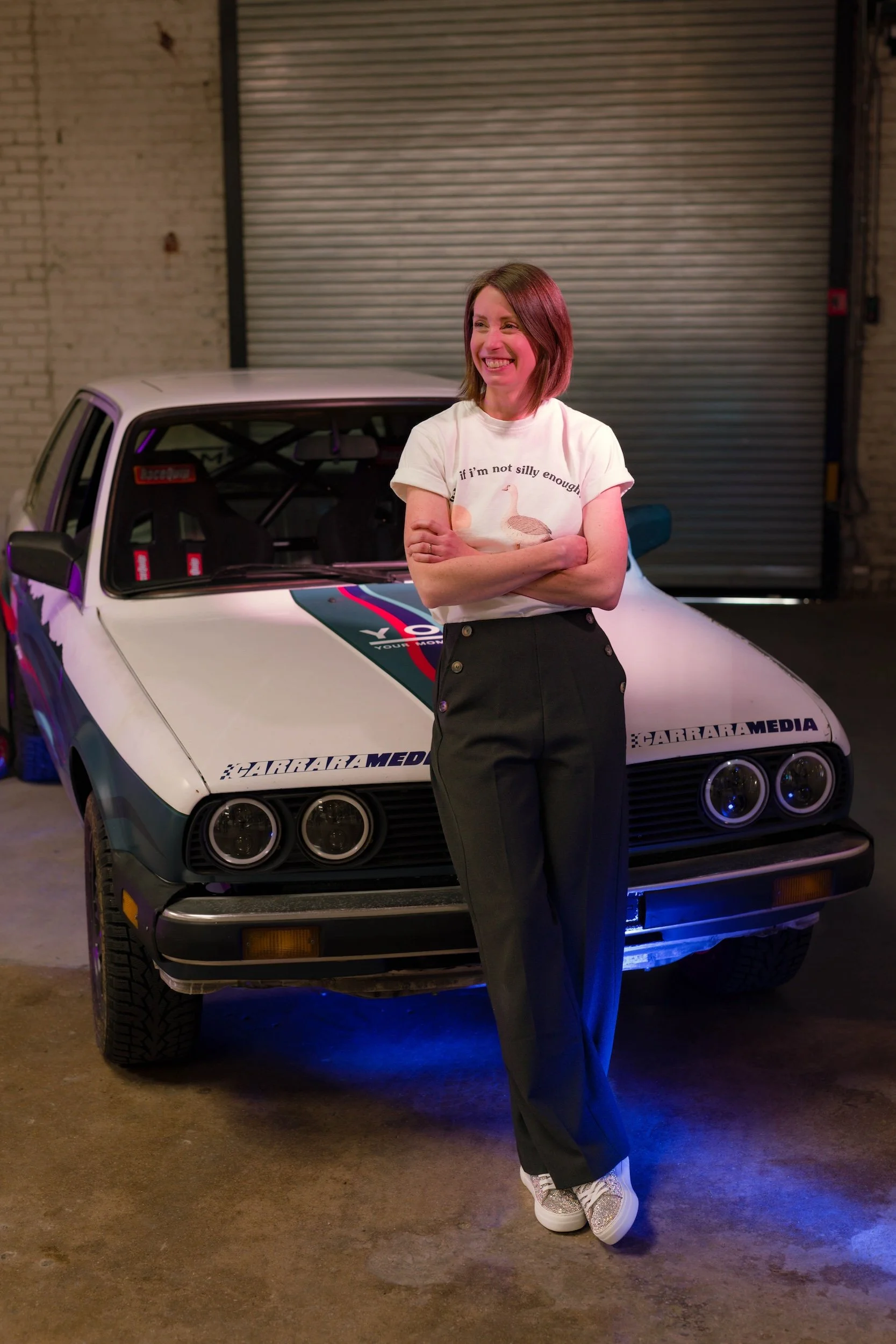 Kelly Conroy, author of "Your Mom Races Rally"