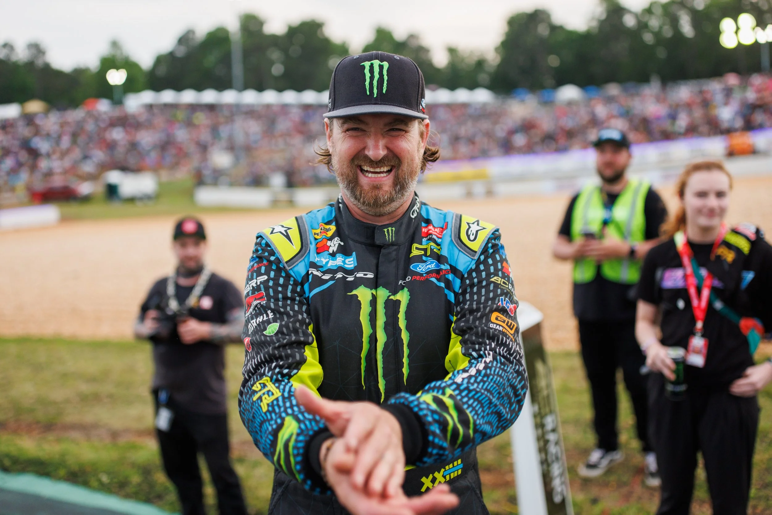 Vaughn Gittin Jr., author of "Ready To Rock" about his Formula Drift career and building RTR Vehicles. Published by Carrara Media, 2026.