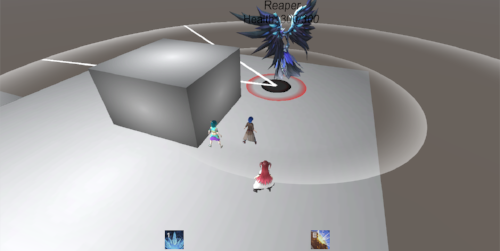 Fight enemies head on! ...Or sneak up on them to perform a sneak attack!