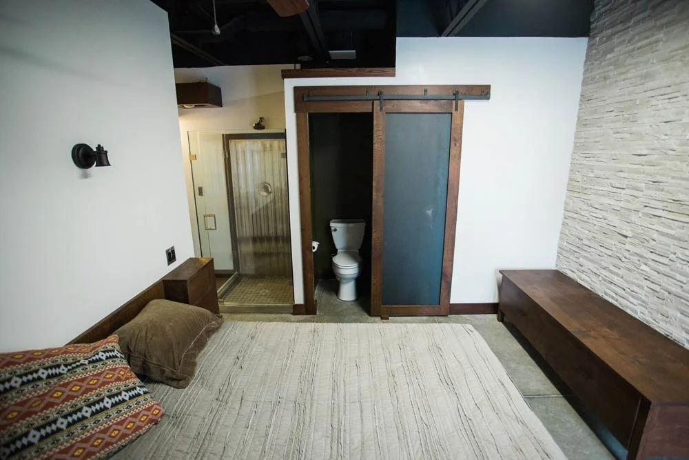 King Bed + Private Shower Deposit