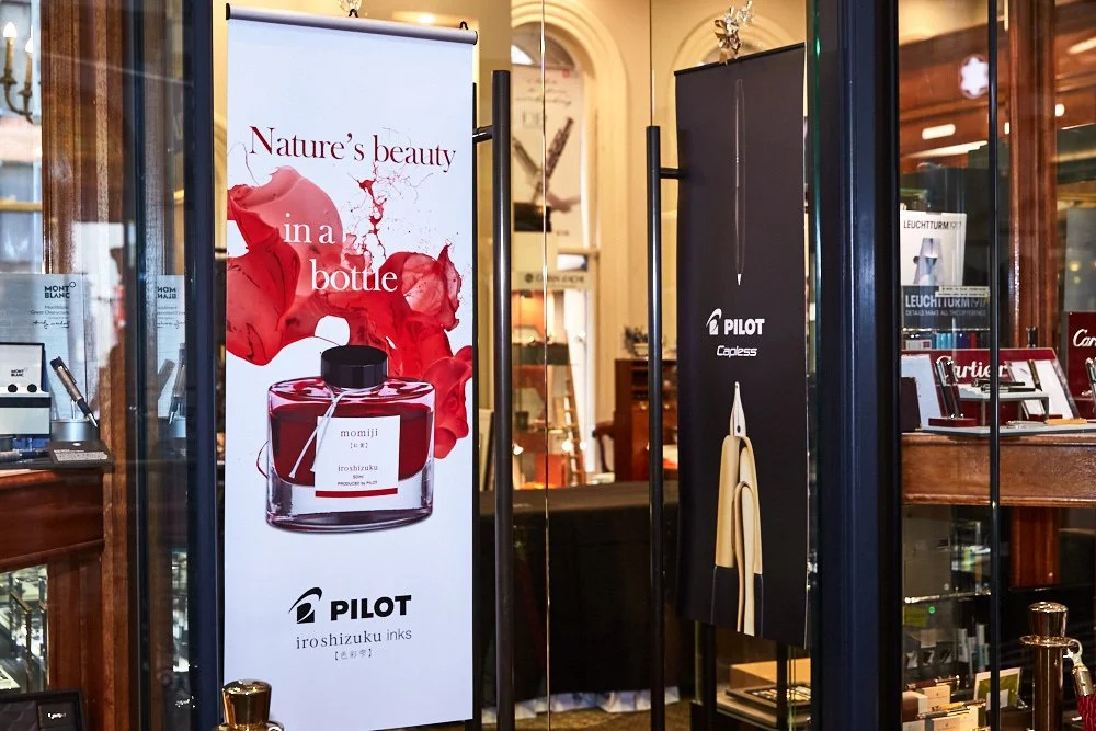 Such fond memories of this fabulous event for @pilotpenau at the gorgeous Penultimate store in Sydney's @theqvb where we had the pleasure of showcasing some of the world's finest fountain pens to our media guests and friends. ✍
