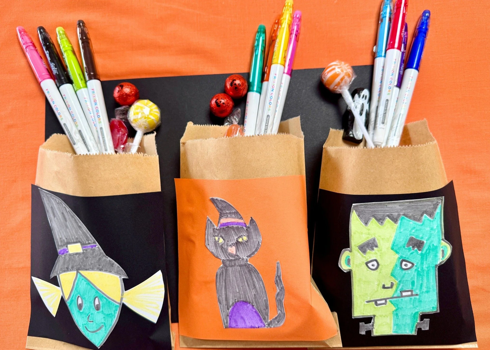 Nearly Halloween!  Must be time to get crafty. 🤩 At Bay PR we love working with talented influencers like the fabulous @ohcreativeday to showcase our client's great products! Halloween treat anyone?! 👻 #FriXionPen 🎃