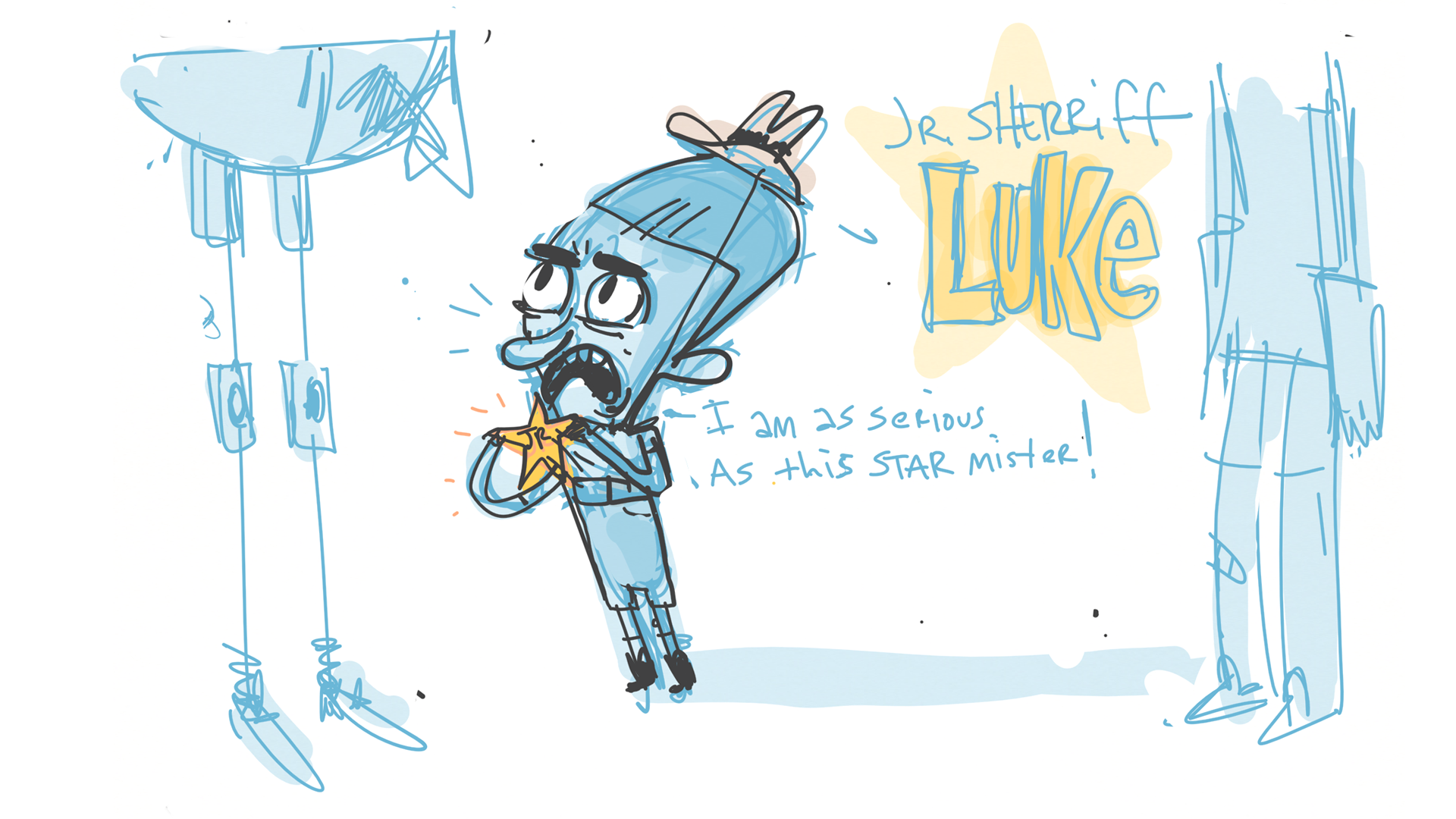 DANG season 01 characters_JR SHERIFF LUKE 02.png