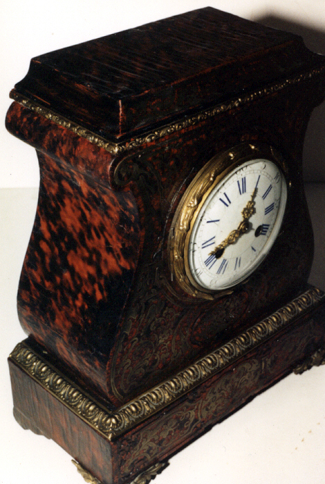 19th Century French Turtleshell Clock