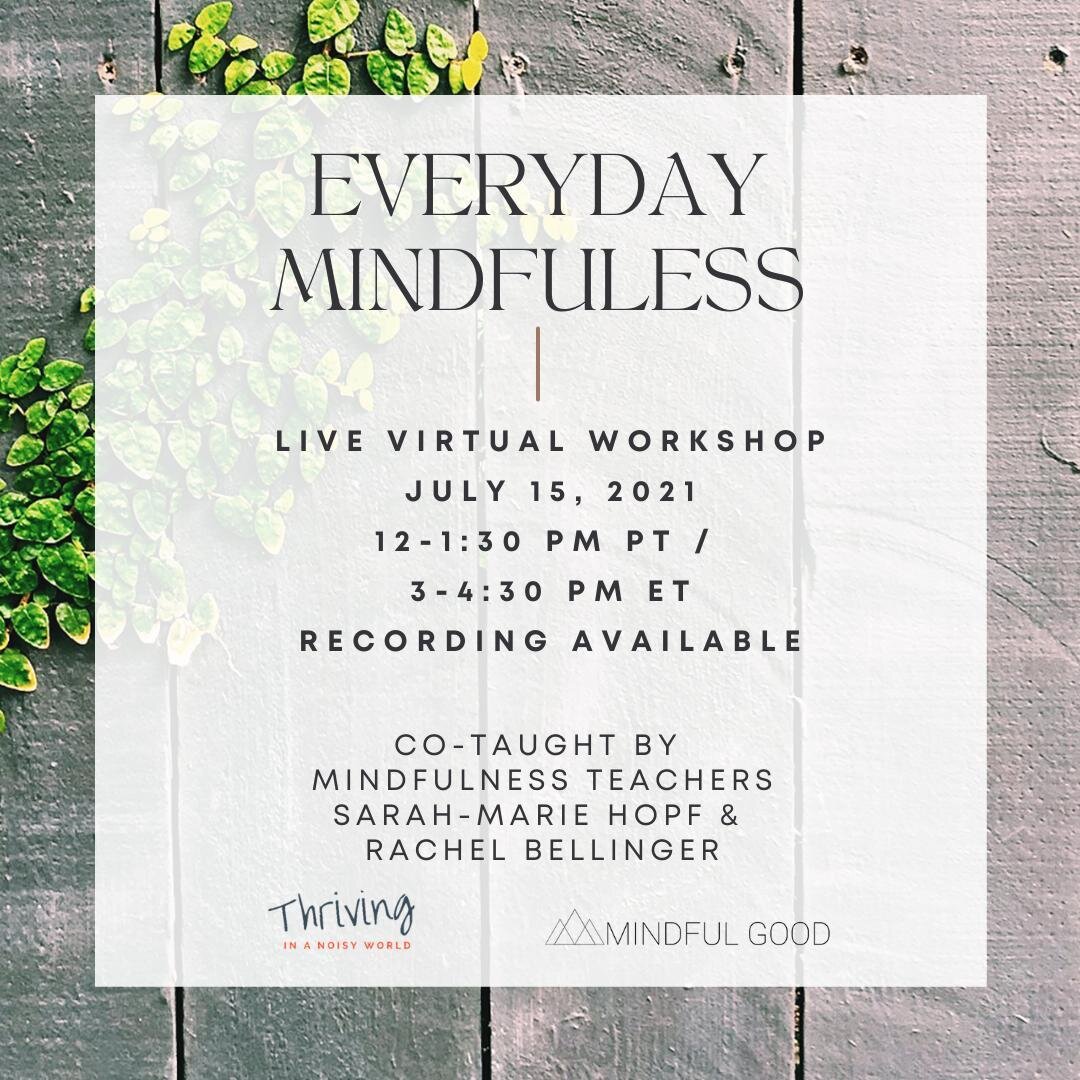 &ldquo;Between stimulus and response there is a space. In that space is our power to choose our response. In our response lies our growth and our freedom.&rdquo; - Viktor E. Frankl⁠
⁠
Last call to join us for our live virtual workshop TODAY at 12 pm 