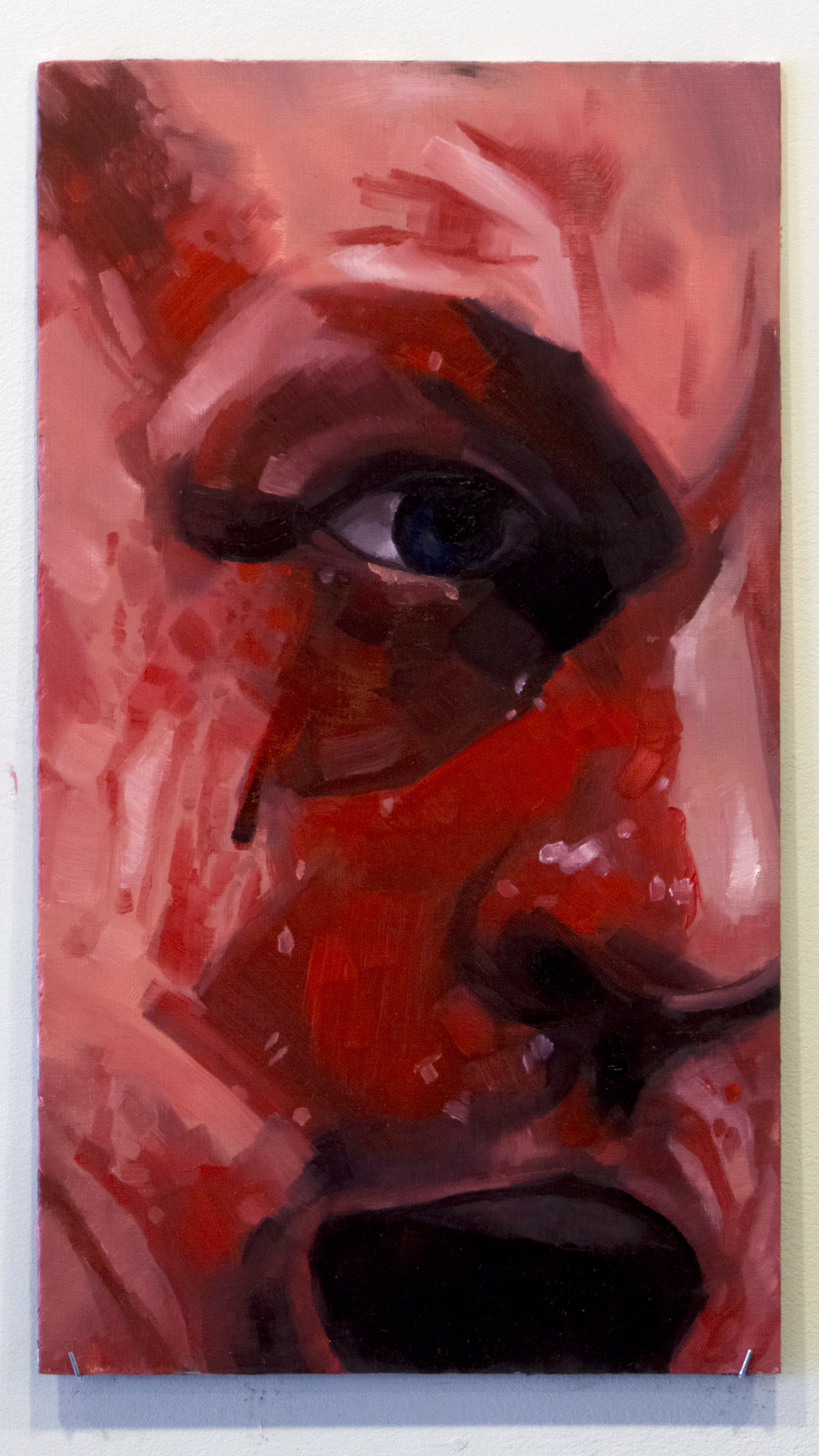    Lauzon   , Oil on panel 9’’ x 16’’ 2017  