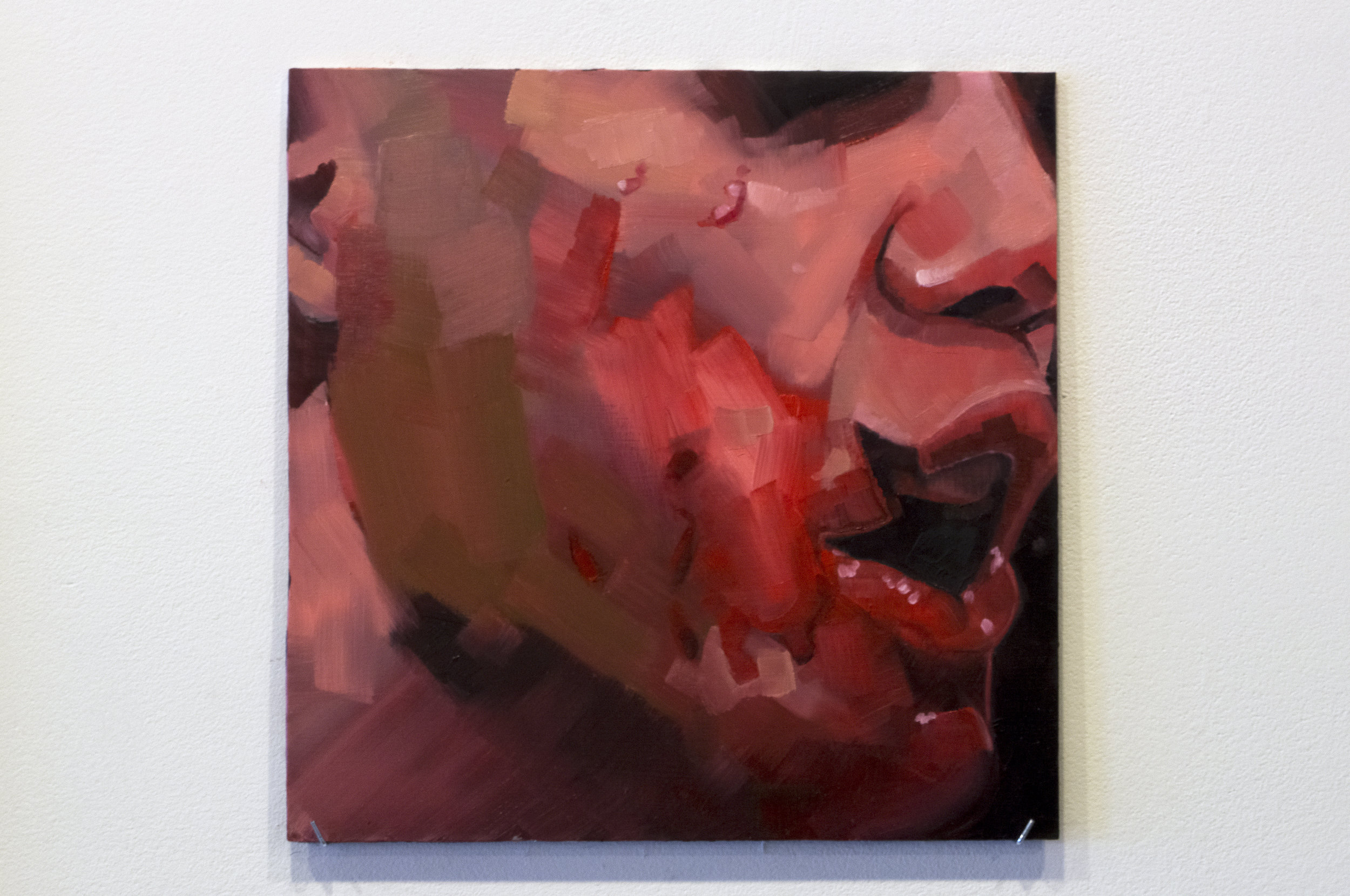    Lawler   , Oil on panel 10’’ x 10’’ 2017  
