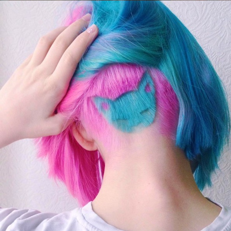 @vistelacalle  tattoos hidden in your hair What do you think..PNG
