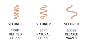 babyliss pro curler settings