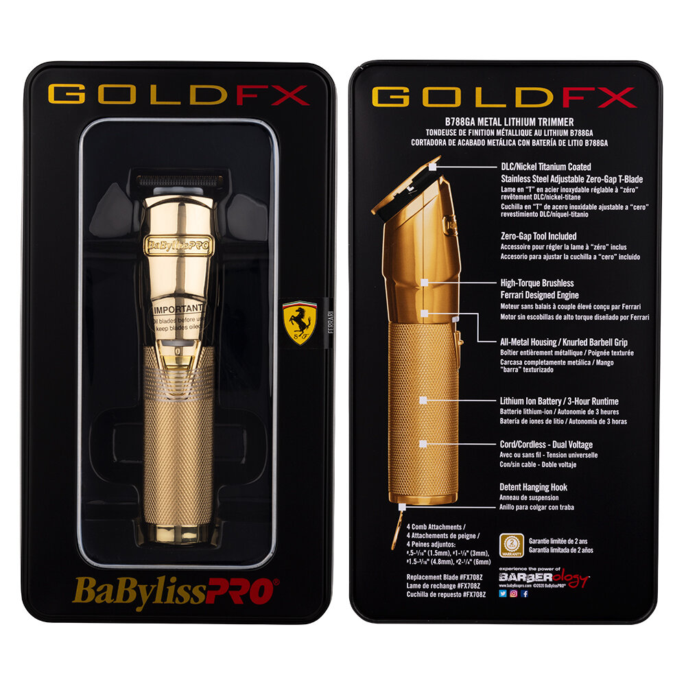 babyliss pro ferrari gold fx