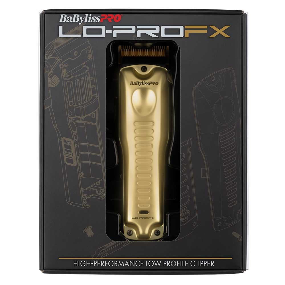 BaBylissPRO-LoPROFX-Hair-Clipper Gold-2