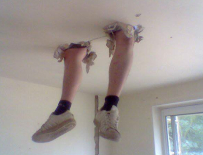 Accidental damage to a client's property