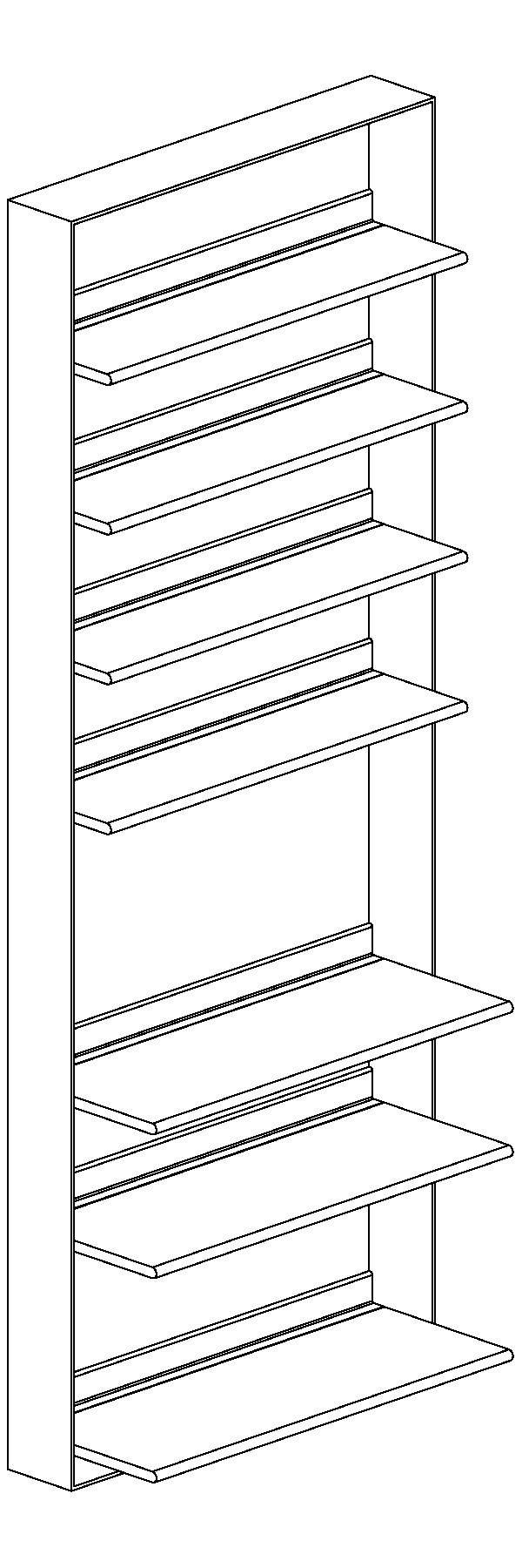 Shelf Display System Cantilever Interiors