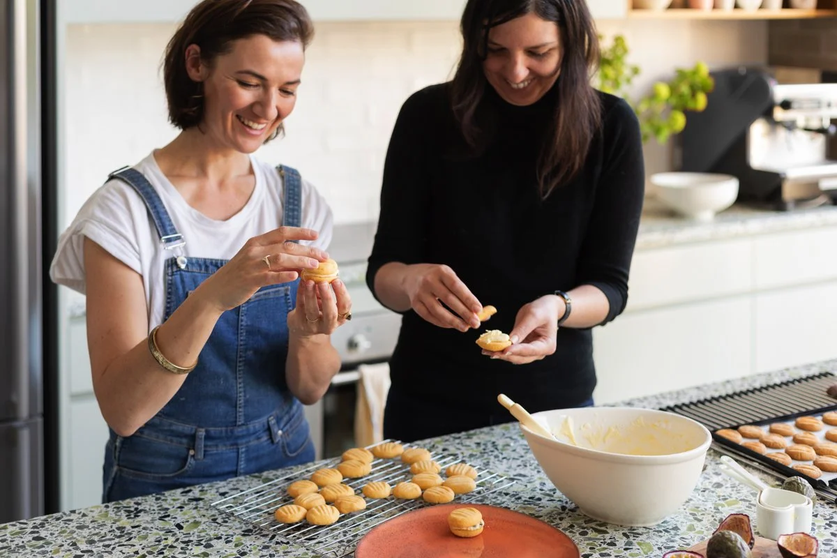Martina's Passion Fruit Yo-Yo Biscuits