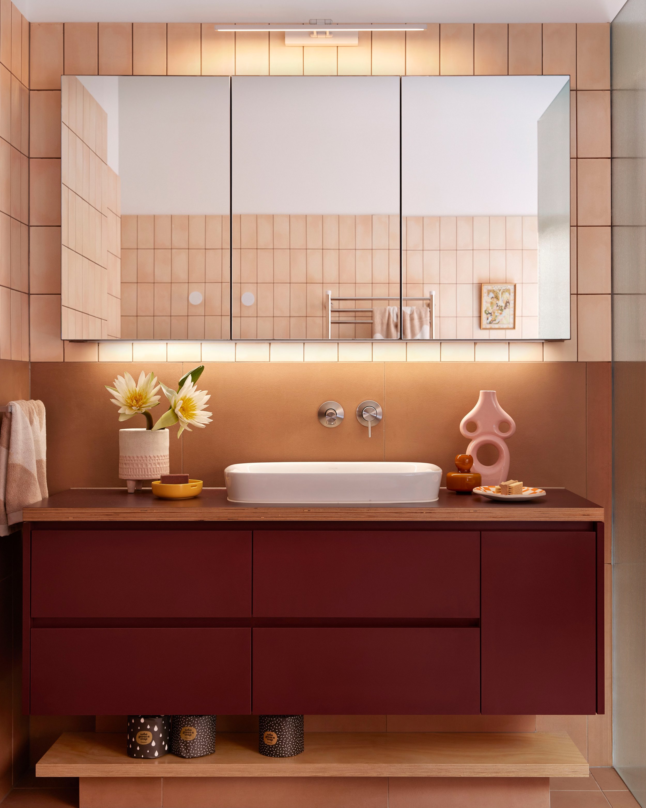 But every project can grow to include a bathroom or a...