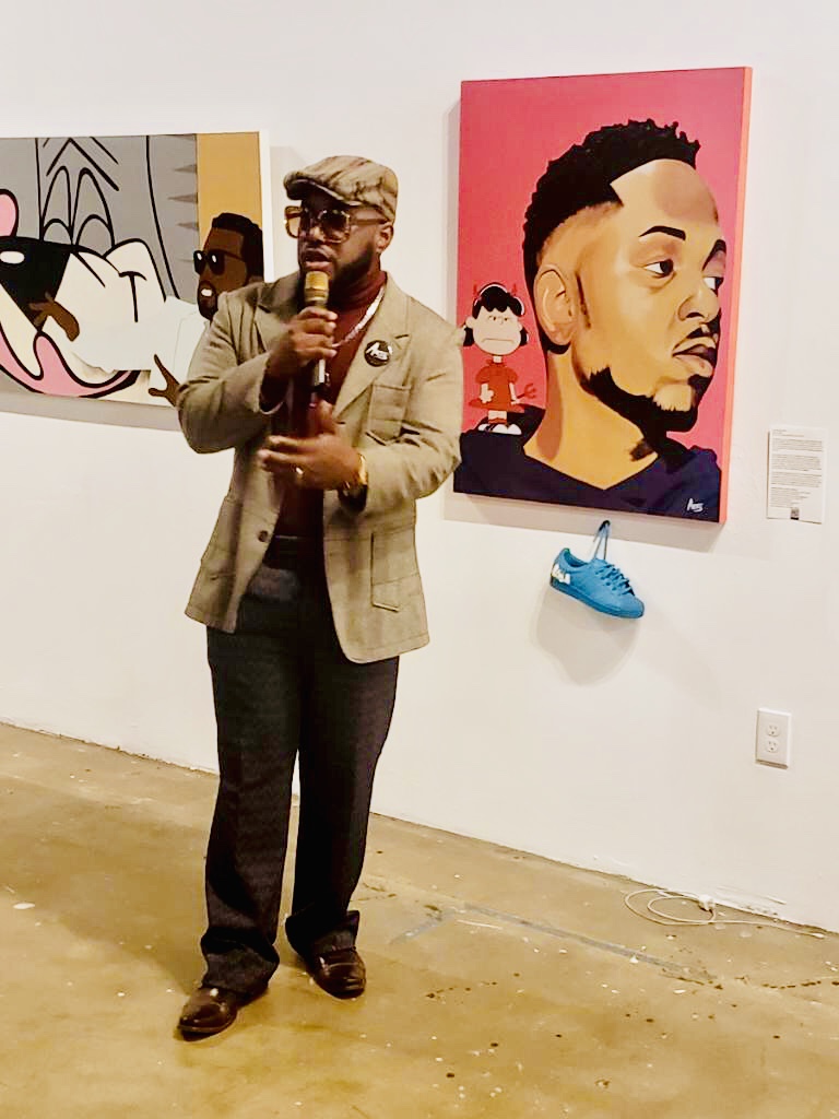 Speaking on the importance of art and imagery at the BAAT Show