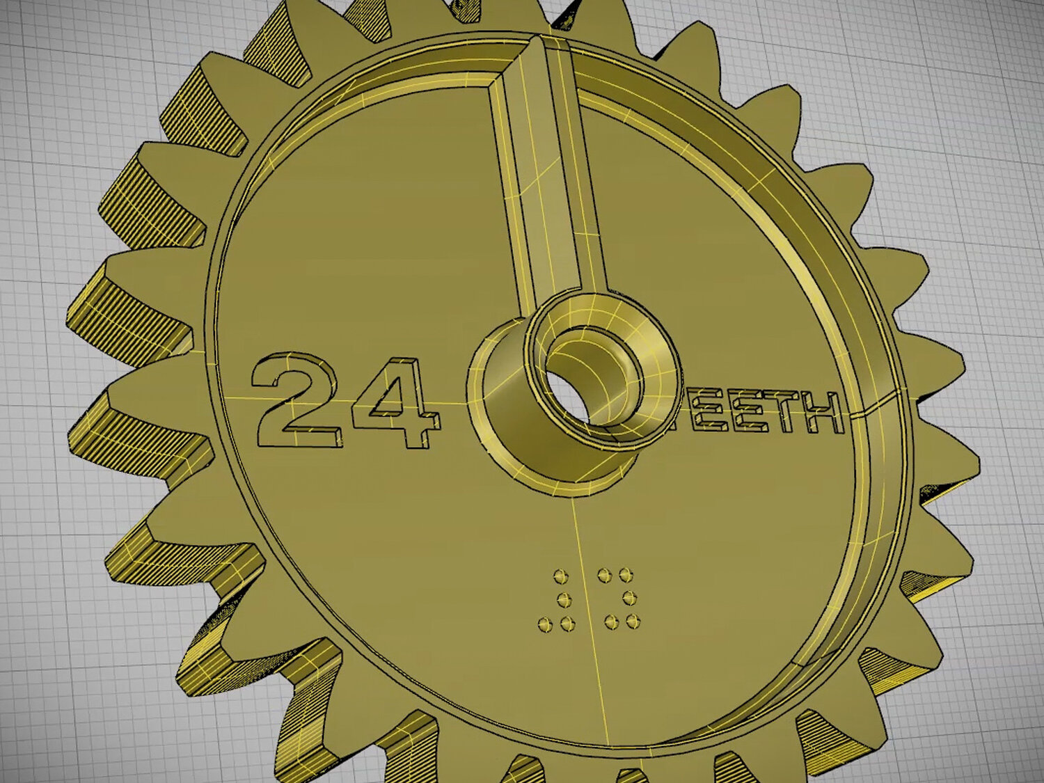 Gears 3D Model