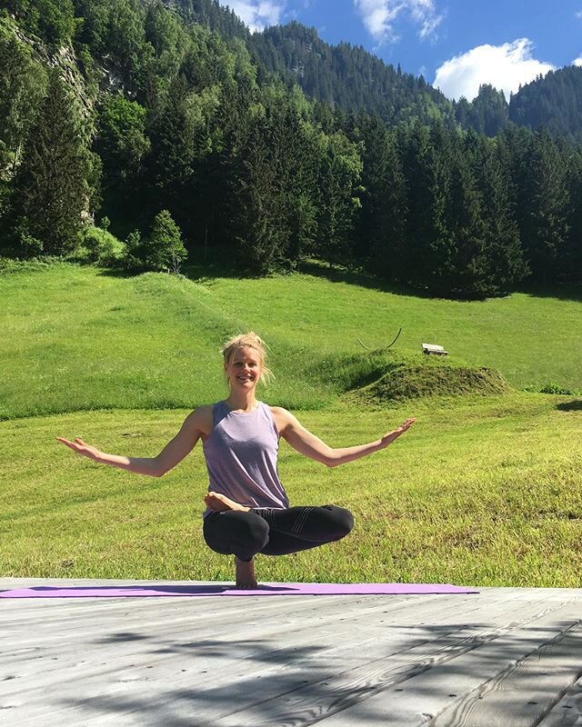 Mountain Yoga Love *

So happy to be back in Gastein with my yoga group. So thankful that the sun came out and we could enjoy outdoor sessions yesterday and today. Yoga surrounded by mountains, lush green meadows and lots of sunshine! *

#yogaretreat