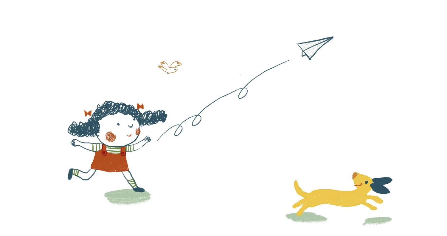 Illustration from Molly Loves Paper Aeroplanes