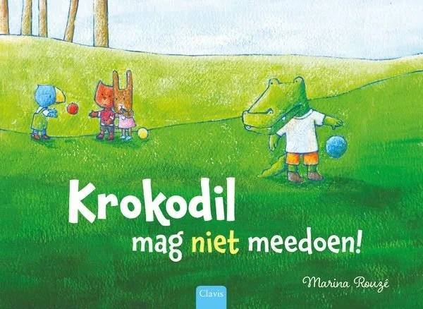 Cover: Krokodil mag niet meedoen!