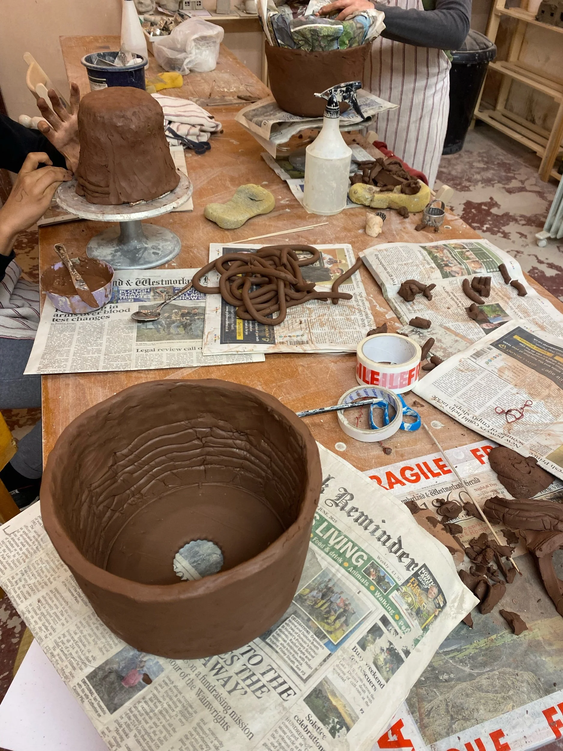 Olla watering pot workshop 
