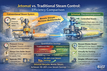 Jetomat vs. Traditional Steam Control: Efficiency Comparison