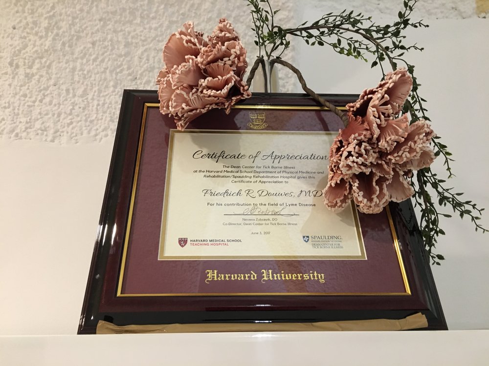 Dr. Friedrich Douwes' Award from Harvard University