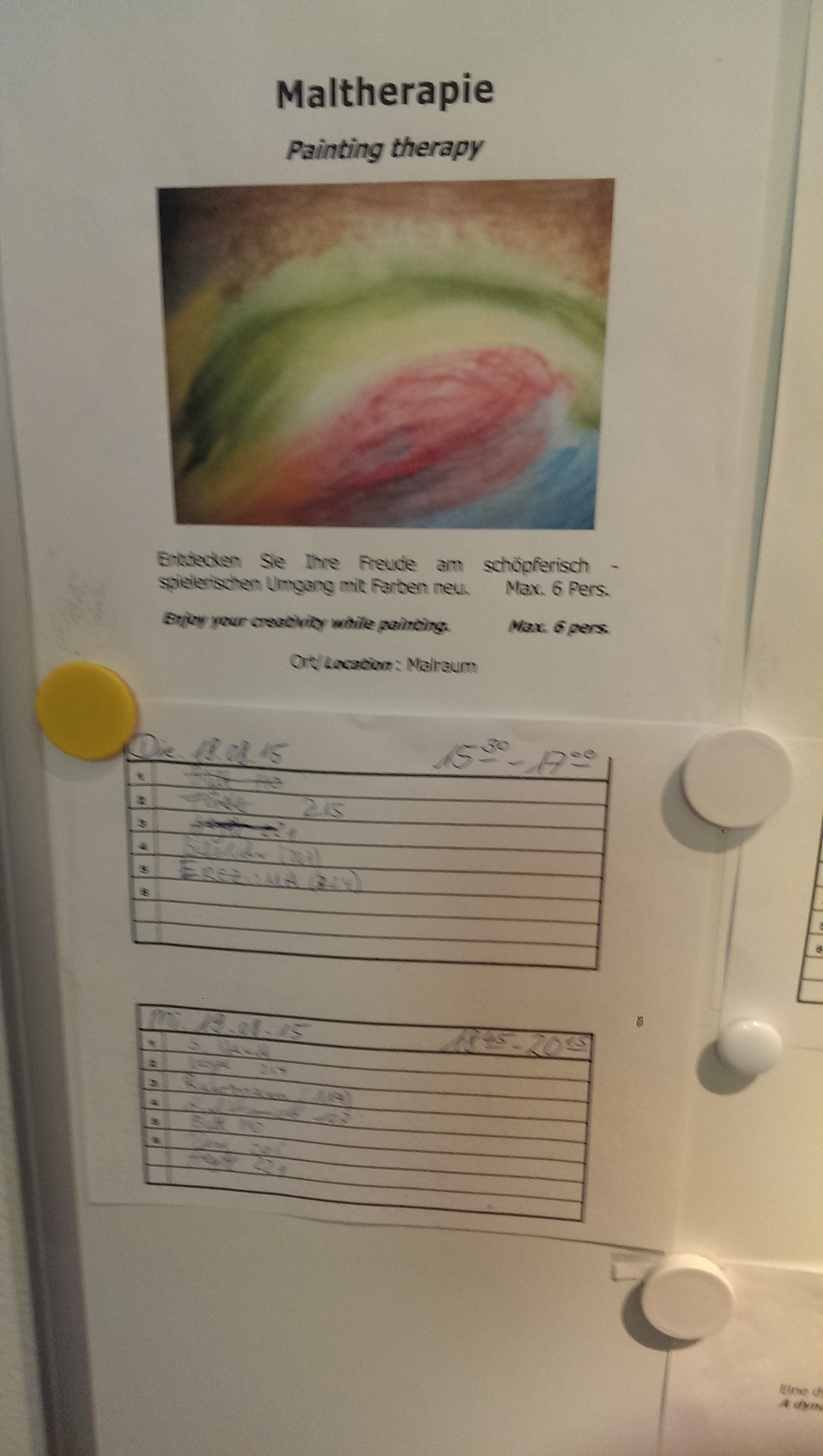 Art Therapy Signup