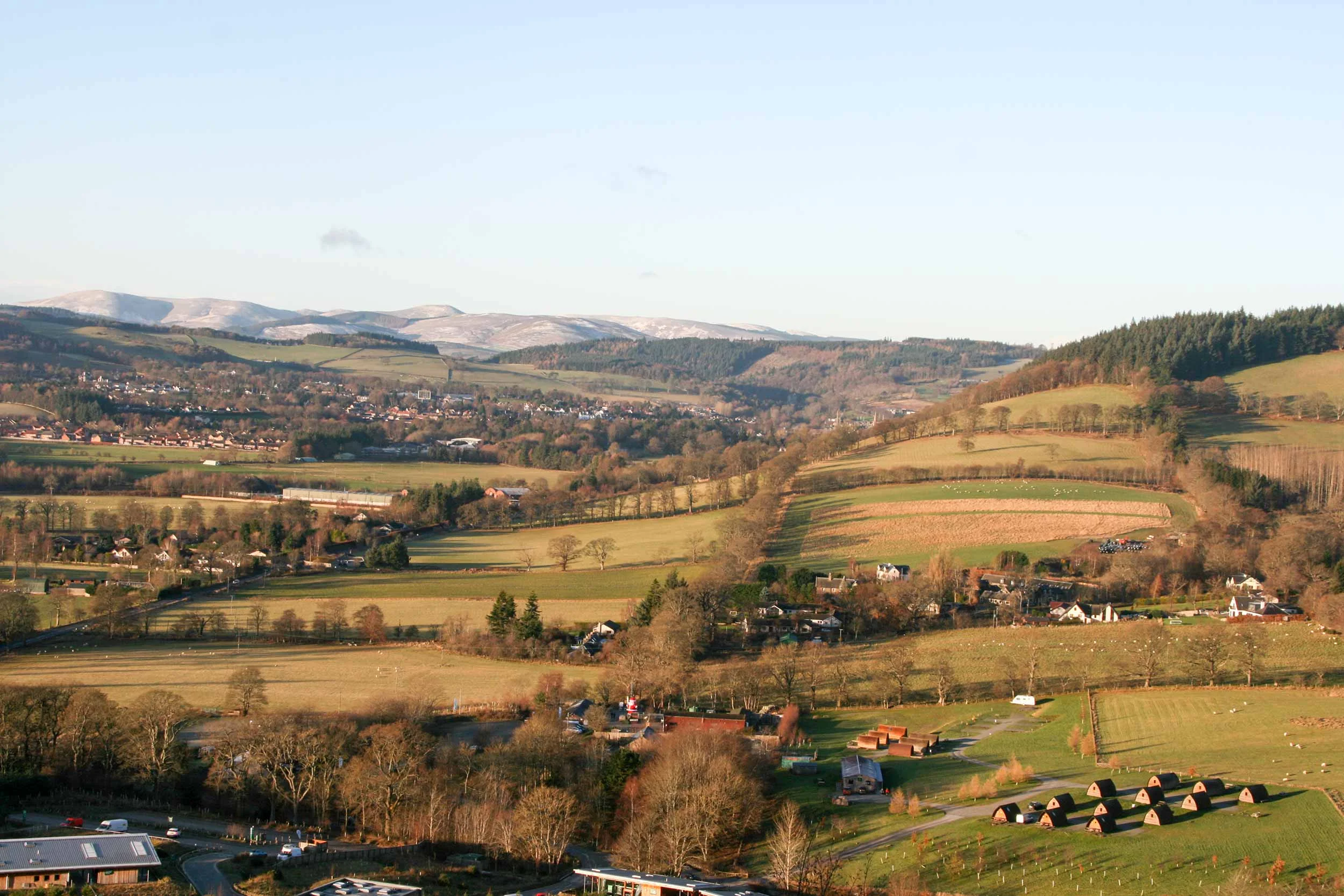 Just a few miles outside the beautiful Scottish Borders town of Peebles