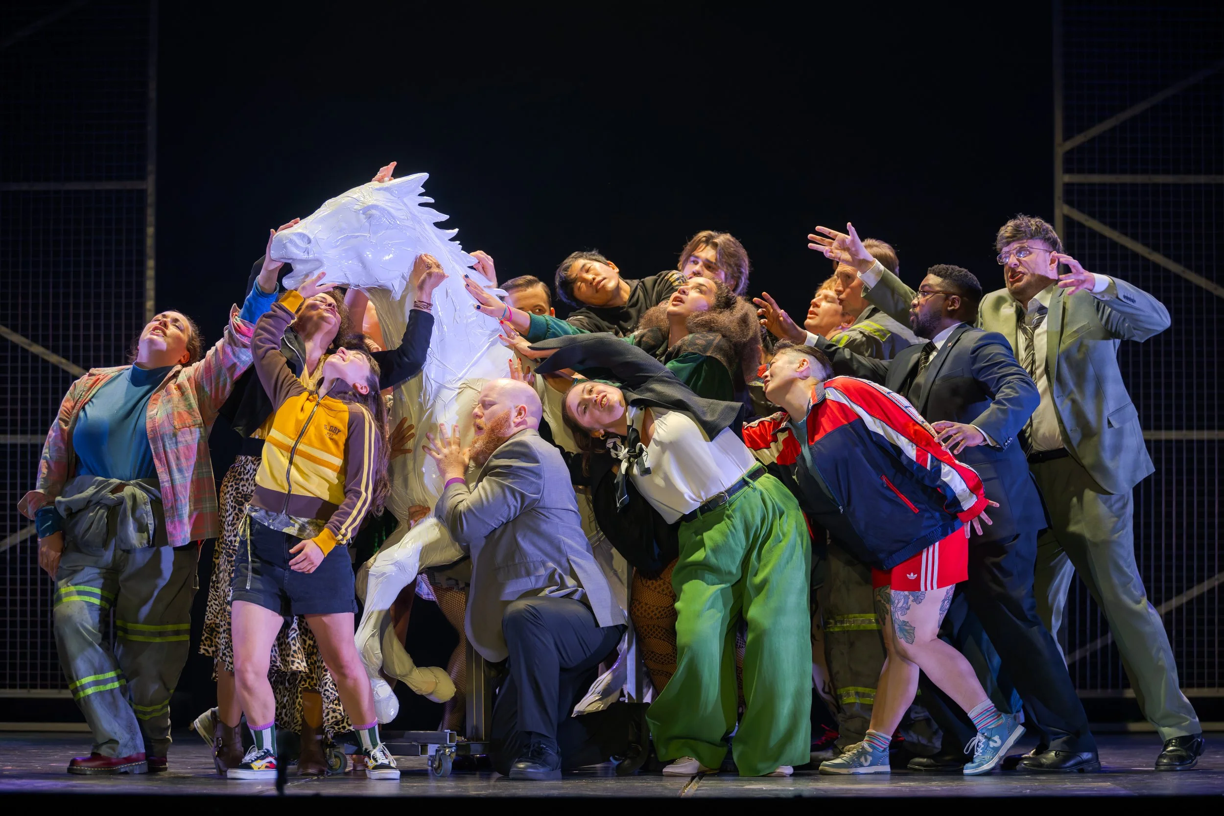 The Chorus of The Galloping Cure. Credit Christopher Bowen