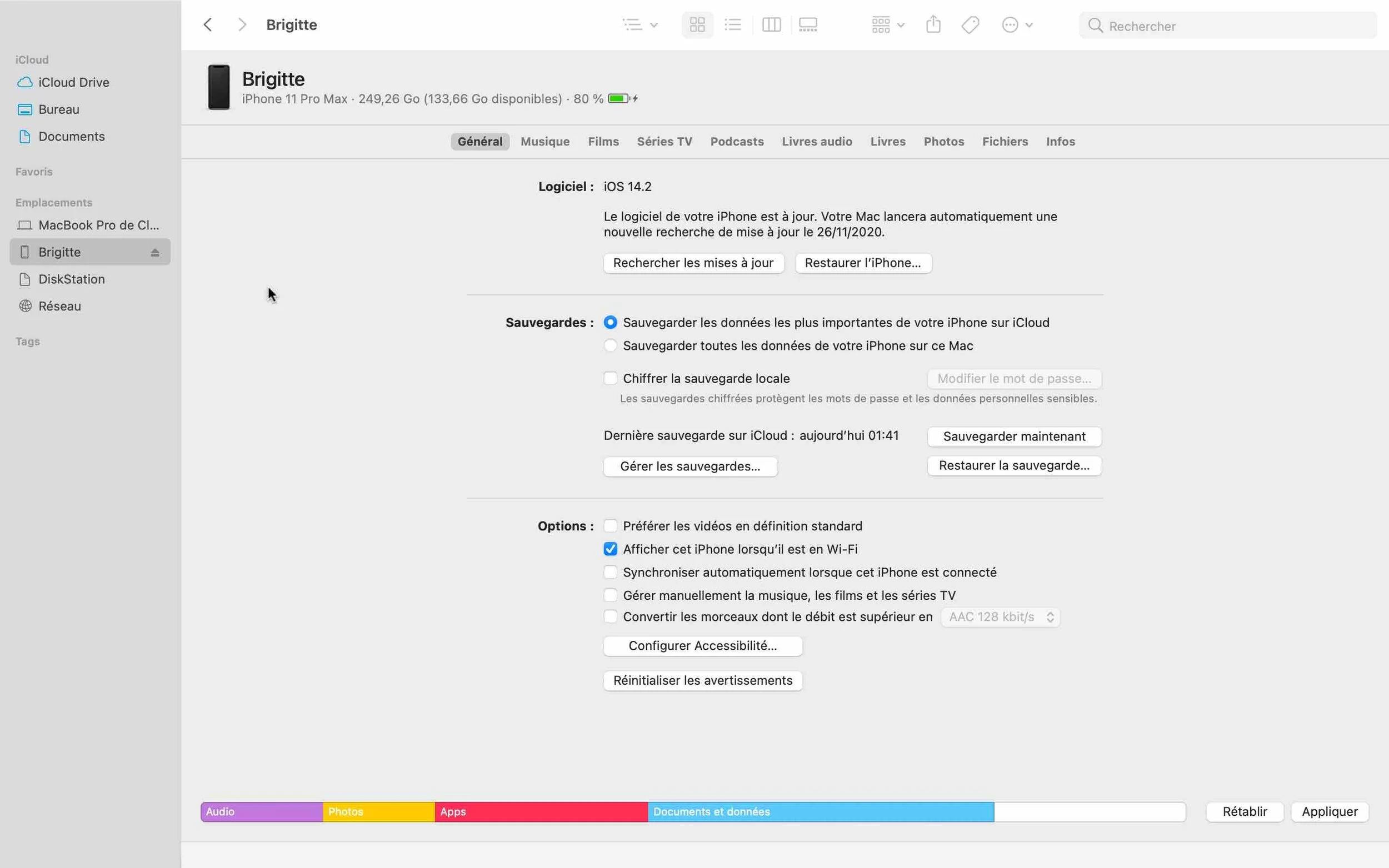 Sauvegardes Iphone Ipad Sur Le Mac C Plus Claire