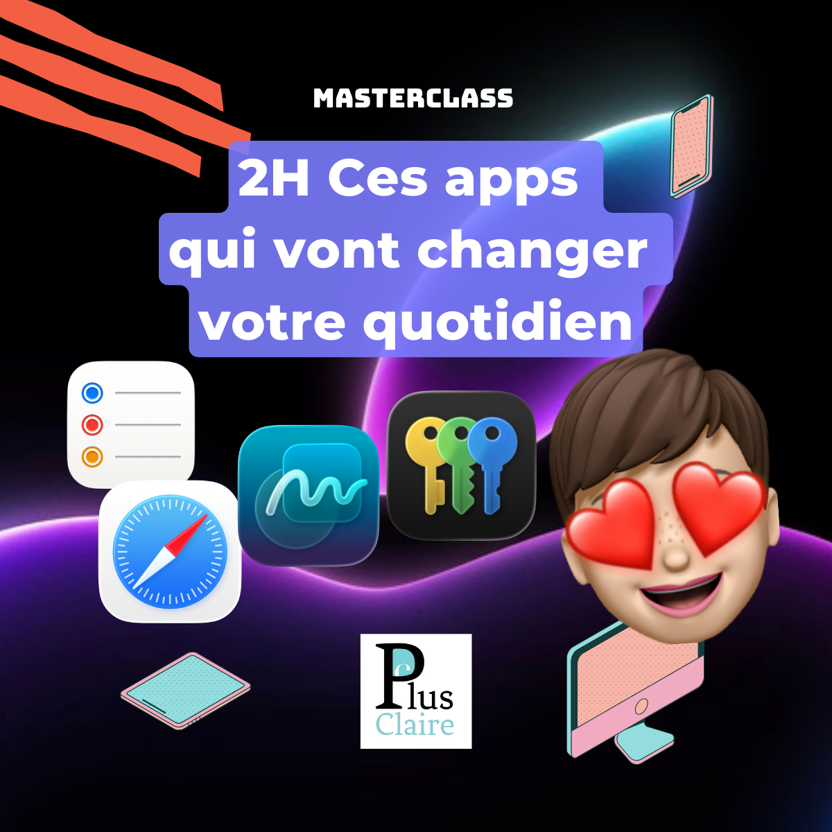 🎯 MASTERCLASS 2H Les apps Apple qui vont vraiment changer votre quotidien