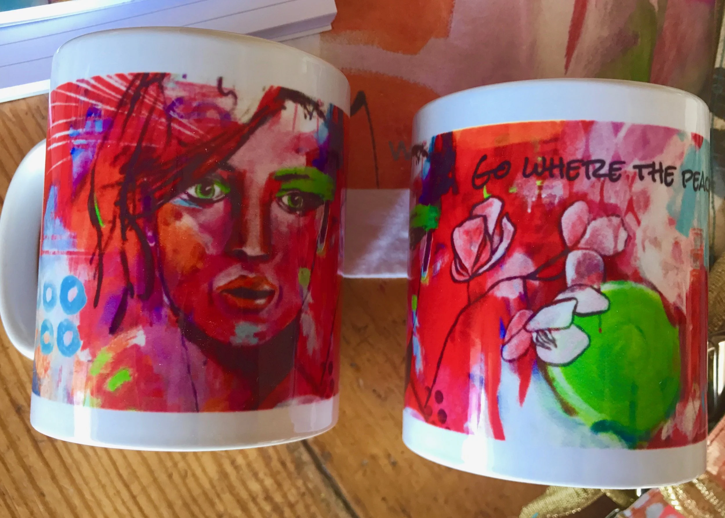 Tasse - Go where the peace is
