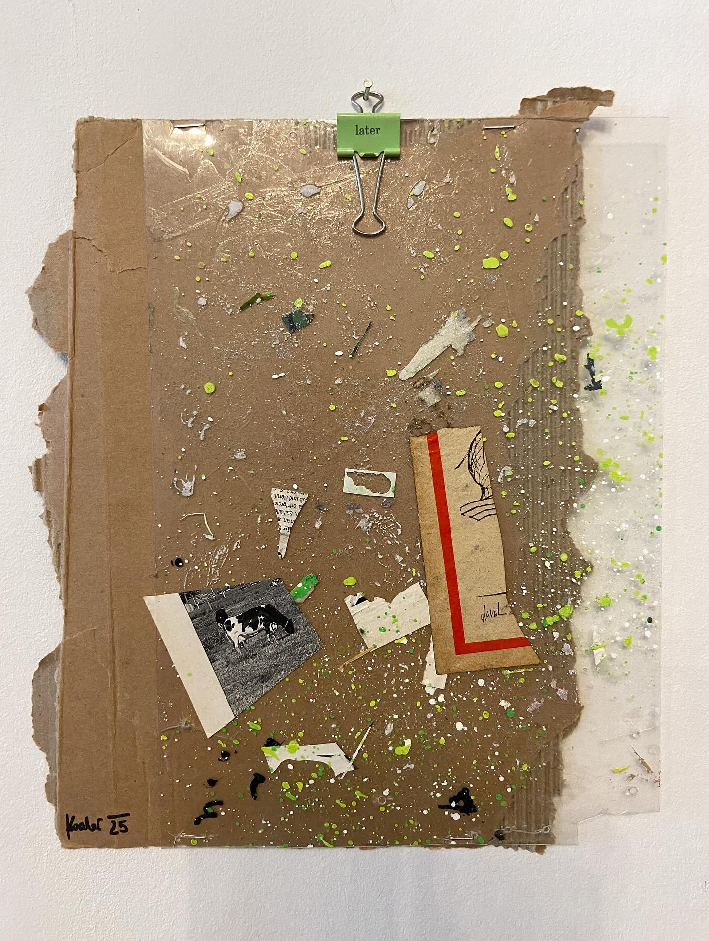 Later
2025
Mixed Media. 
26,5 x 32 cm // 10.4 x 12.5 in