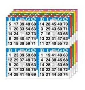 8 pack of 4 game cards - each card will be used for one prize basket