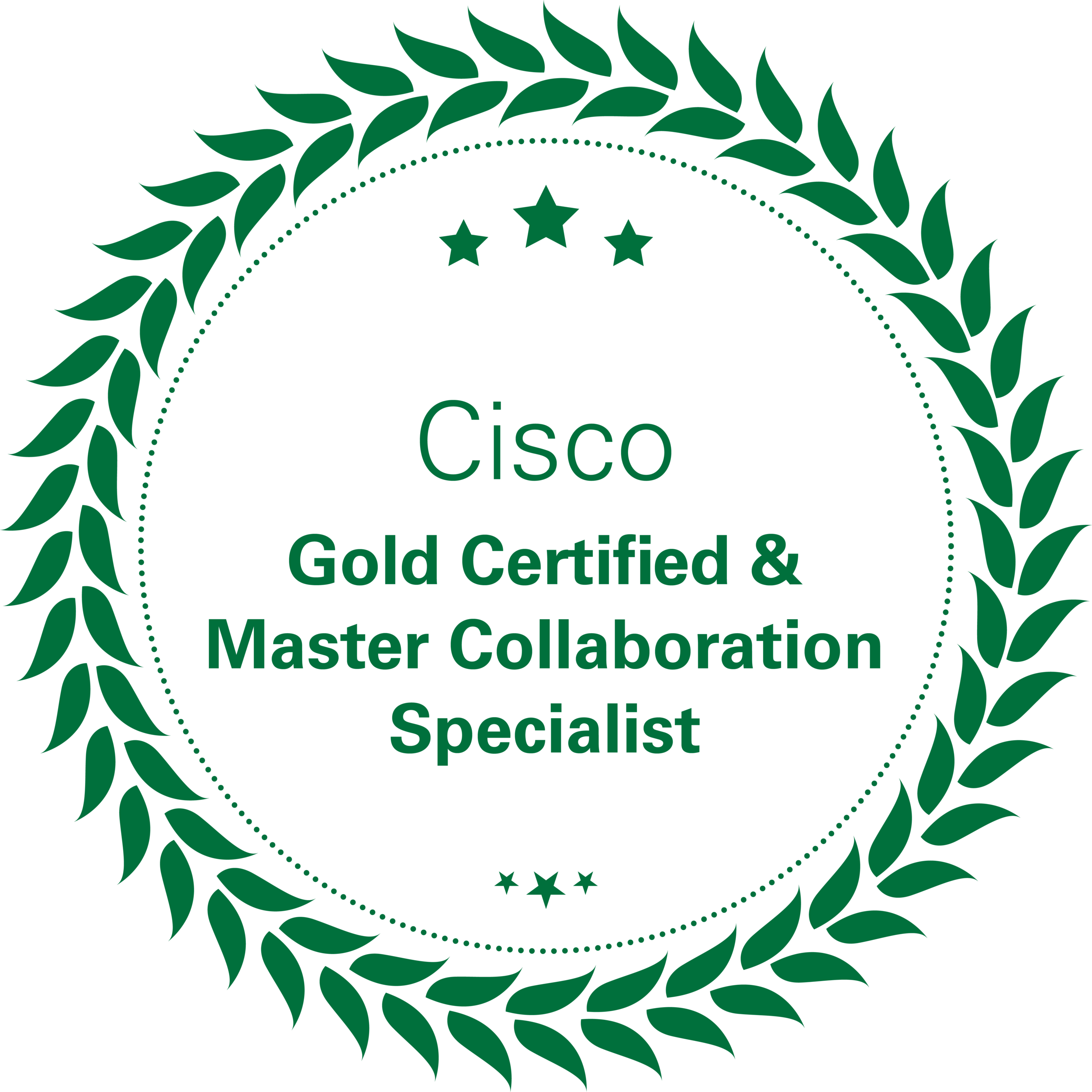 Cisco Gold Certified and Master Collaboration Partner