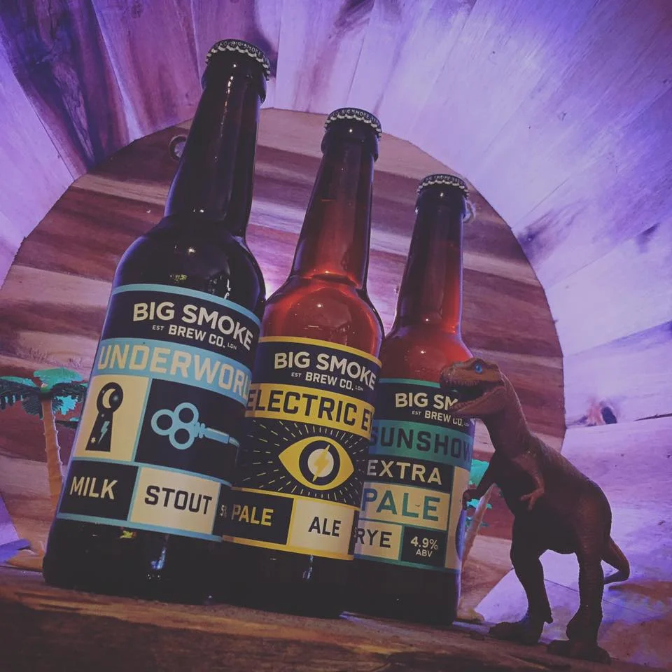 Big things from Big Smoke! Their milk stout is brewed with vanilla and raw cacao - it's sweet, creamy and delicious! Dessert in a bottle...mmm