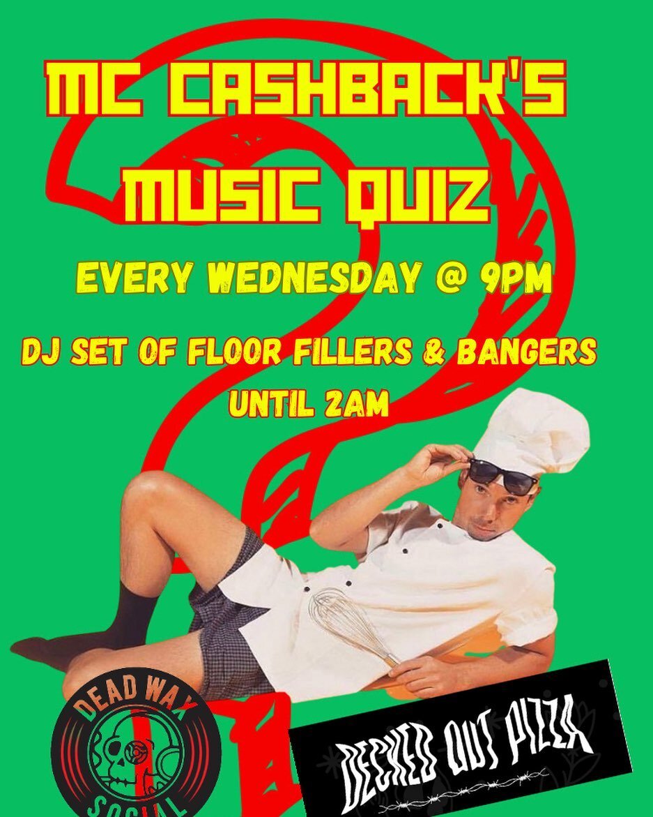 ☔️ Perfect weather for a quiz! Some walk-ins are still available. @mccashback&rsquo;s music quiz tonight @ 9pm!!! 🍸🍻🍕💵